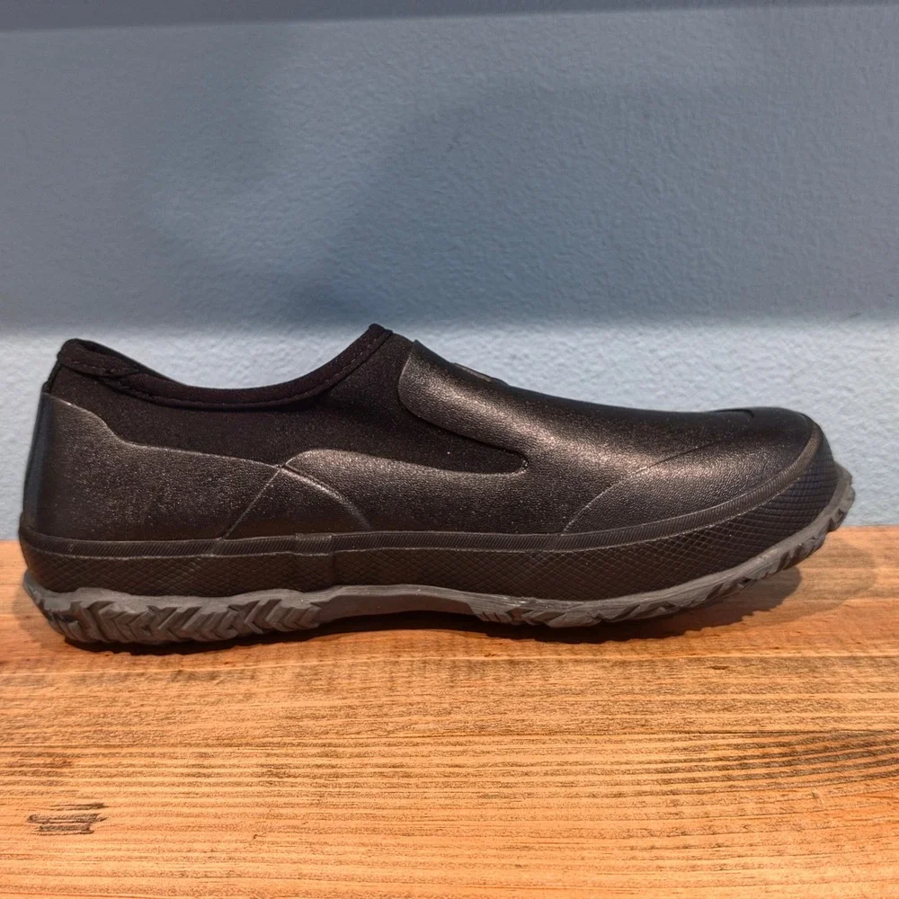 Muck Boot Company Mens Forager Slip On Shoe Black Waterproof FLR-000 Size 11